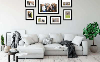 Your Family Photoshoot as Wall Art